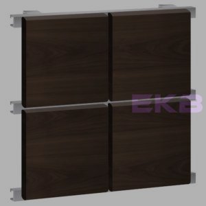 Фасадные кассеты под дерево 1160х600, 1 мм, открытые, оцинкованные