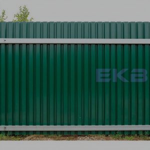 Экраны шумозащитные из профиля и профнастила Э - 1