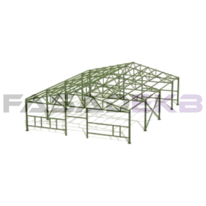 Ангар из сэндвич панелей 15x21x3,5 м 