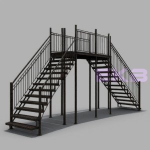 Площадка досмотровая каркас рамного типа ПЛОЩ - 3 