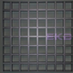Грильято DL15 75х75 выс. 37 шир. 15 металлик