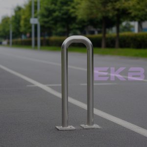 Отбойники металлические (П-образные, торцы с подрезкой) с одной перемычкой О - 49 