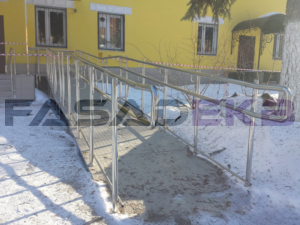Фото Пандус металлический