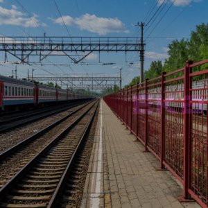 Ограждения платформ-РЖД с перфорацией ОГР - 37