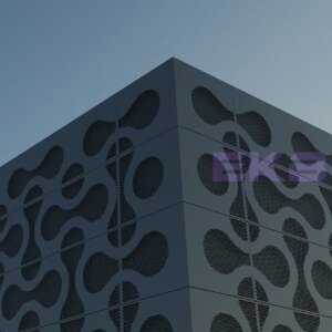 Фото Фасадные кассеты толщиной 4 мм (крепление на кронштейны)