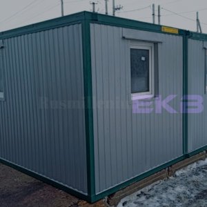 Штаб строительства МЗ-16 с МДФ панелями 