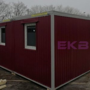 Модульный штаб МЗ-14 из трех блок контейнеров 